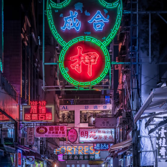 Noches de neón en Asia, fotografiadas por Marcus Wendt