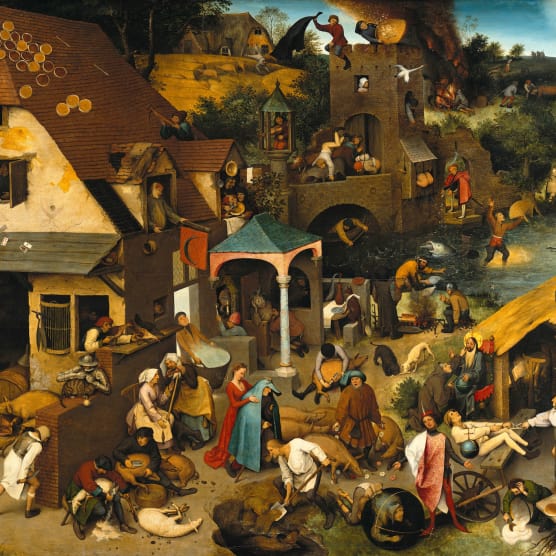 El ojo de Bruegel para las escenas indiscretas 
